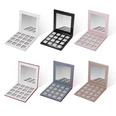 China Waterproof Best Selling 16 Colors Glitter Eyeshadow Palette DIY Eyeshadow Private Label for sale