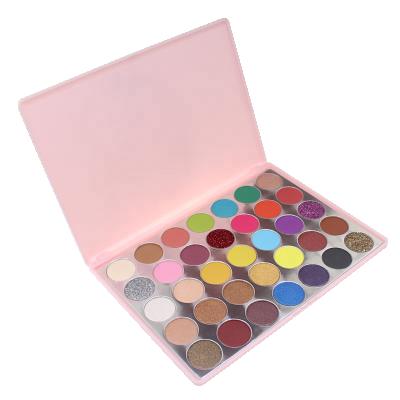 China Online boutique sale wholesale 35 color makeup eyeshadow palette waterproof for sale