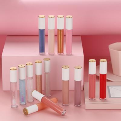 China Custom Logo Clear Lipgloss Wholesale Factory Sunscreen Private Label Lip Gloss Clear Lip Gloss Vendor for sale