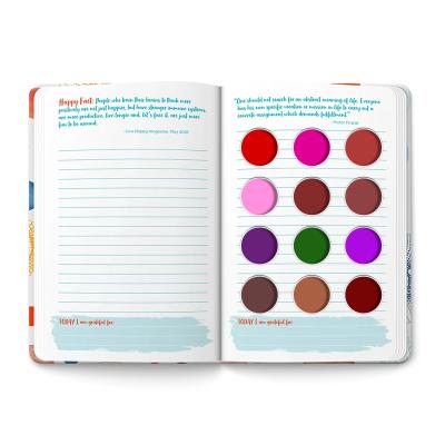 China Waterproof Custom High Dye Book Eyeshadow Palette Cruelty Free Eyeshadow Palette for sale