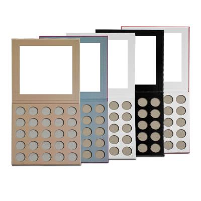 China Top Vegan Waterproof Cruelty Free Waterproof Dye No Logo Eyeshadow Palette Private Label for sale