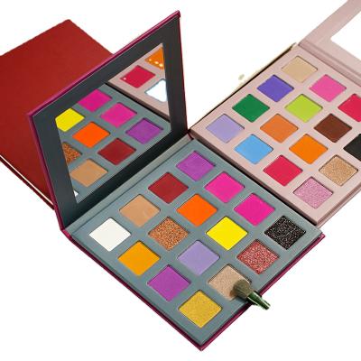 China Nudity 2021 DIY Makeup Waterproof Private Label Eyeshadow Palettes 16 Colors Eyeshadow Square Palettes for sale