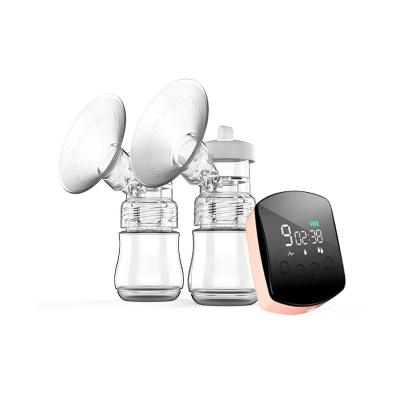 China BPA Free Multi Function Silicone Smart Top Selling Double Rechargeable Electric Breast Pump for sale