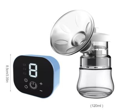 China BPA Free Electric Breast Pumps Double Nipple Powerful Suction With Two Baby Milk Bottle Electric Breast Pump for sale