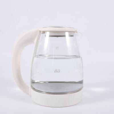 China 2021 New Arrival 360 Degree Base Rotating 1.5L Heating Element With Blue Light Electric Glass Kettle for sale