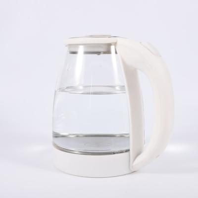 China 360 Degree Household Appliances Wholesalers 1500W Base Hotel Rotation Electric Glass Tea Kettle for sale