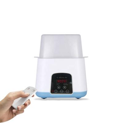 China BPA Free Temperature Adjust Heater & Steamer Sterilizer Remote Control Baby Bottle Warmer for sale