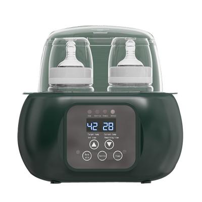 China BPA Free Dual Bottle Digital Baby Bottle Portable Multifunction Warmer and Sterilizer for sale