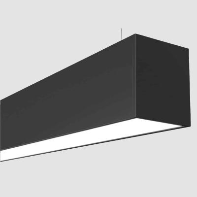 China Commercial Lighting And Decorations LEDWIDE 60mm Wide Direct Indirect Led Linear Fixtures Up Linear Down Aluminum Extrusion for sale