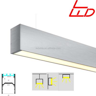 China Newest antique hot surface mounted aluminum LED profile with led strip for housing cladding light fittings for sale