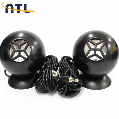 China Video Call Maker Round External CB Car Speaker Truck Speaker With 3.5mm Jack for sale