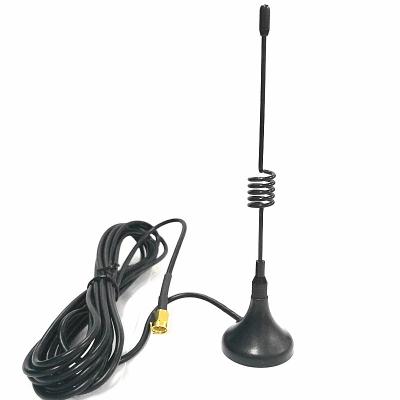 China Factory Outdoor Waterproof GSM/GPRS Magnetic Base Whip Antenna for Communication 40mm*10mm for sale