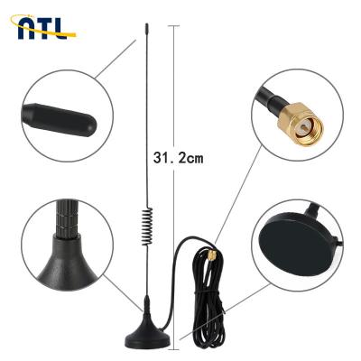 China 900MHz Magnetic Antenna With Whip Spring 900/1800 Quad Band Other GSM Antenna for sale