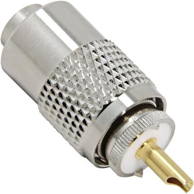 China PL259 UHF Coaxial Connectors UHF Solder Connector Male Plug With UG-176 Reducer RF Adapter 50ohm for sale