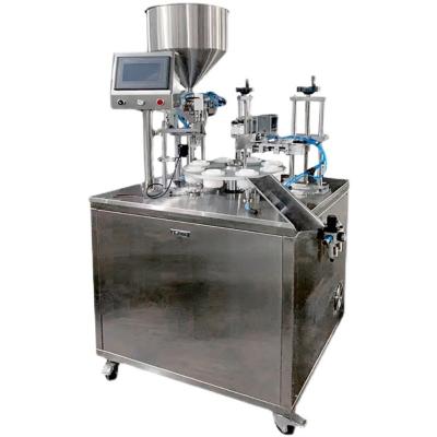 China Automatic Beverage Milozenge Toothpaste Filling Accurate Quantitative Paste Object Tail Sealing Packaging Machine for sale