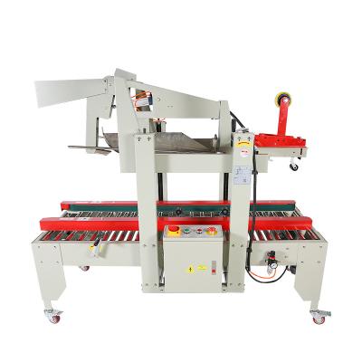 China Factory Folding And Pneumatic Carton Machine Box Sealing Sealing Machine With Conveyor Top And Bottom Carton Sealer for sale