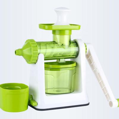 China New Household Manual Kitchen Appliances Slow Orange Wheatgrass Manual Juicer for sale