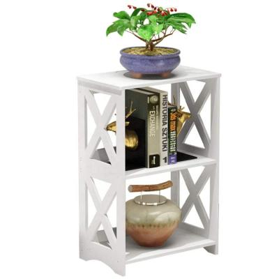 China Modern Furniture Contemporary Living Room Cheap White Wooden Side Table for sale