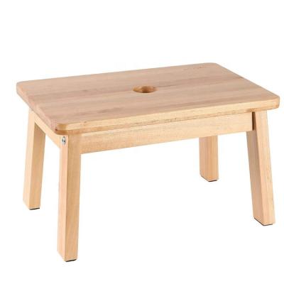 China Farmhouse Solid Birch High Gloss Step Stool for sale