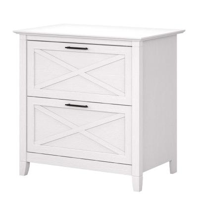 China Wholesale modern white wooden office filing cabinet modern factory with 3 drawers for sale