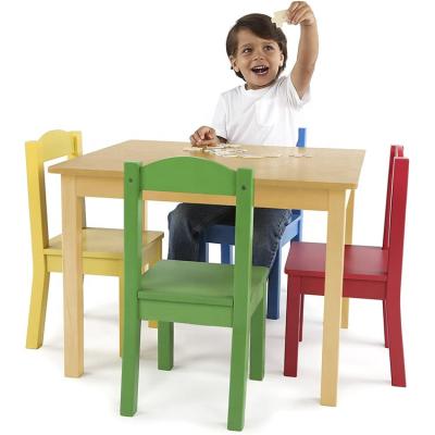 China Modern Playroom Furniture Modern Cheap Toddler Game Table And Chair for sale