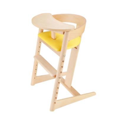 China 2021 modern cheap natural wooden umpire chair baby toddler solid wood for sale