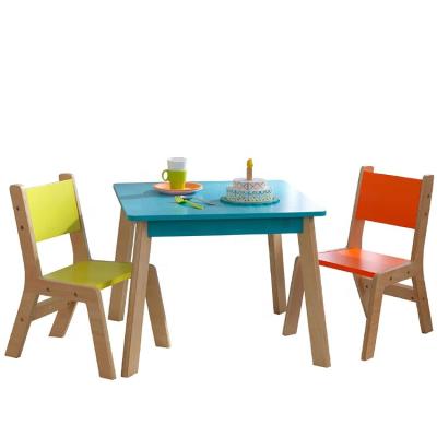 China Modern Kids Furniture Set Wholesale Modern Kids Study Table And Chair for sale