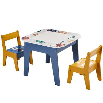 China Modern Kids Furniture Sets Wholesale Kids Wooden Table And Chairs For Play for sale