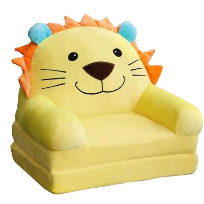 China Modern Folding Kids Sofa, Cartoon Kids Recliner Plush Sponge Armchair Lazy Sofa Floor Chair for Bedroom Play Room for sale