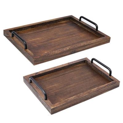 China Europe Decorative Nesting Food Trays For Breakfast, Coffee Table / Butler for sale