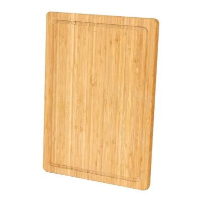 China Viable Extra Large Bamboo Cutting Board with Juice Groove for sale