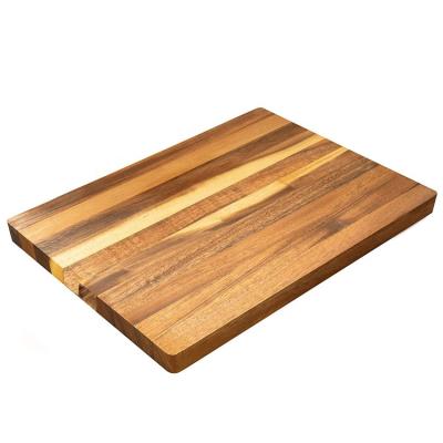 China Large Sustainable Villa Acacia Wood Cutting Board for sale