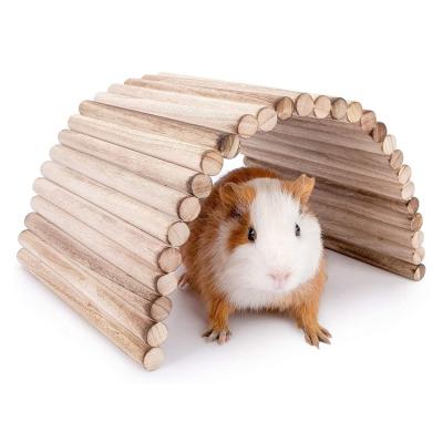 China Sustainable Small Animal Climbing Toys - Suspension Bridge Ladder For Hamsters Gerbils Mice Rats Guinea Pigs Or Other Small Pets for sale