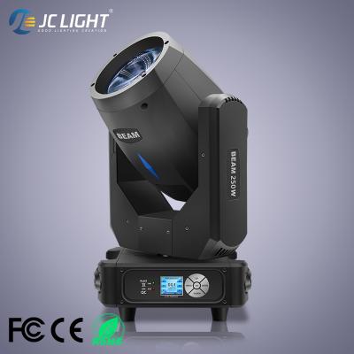 China Hotel High Brightness 250W Beam Spot Head Light dmx512 Beam Spot DJ Moving Stage Lighting 8 Facet Prism Rotating Disco Light en venta