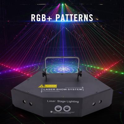 Κίνα New Disco 6 Eyes Laser Strobe Stage Light RGB Led Decoration Party Lights Projector DJ Light For Disco Ktv προς πώληση