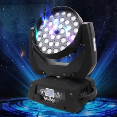 China Wedding New Arrive 36*10w 12w 15w 18w Perfect Color Mixed Zoom Wash Head Light Led Beam Moving Light for sale