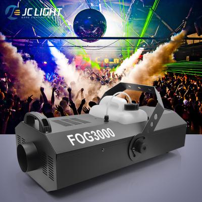 China 3000w Large Remote Control Stage Effect Smoke Machine Dmx512 Fog Machine 3000w For Stage Concert DJ Nightclub 300*600*175mm for sale