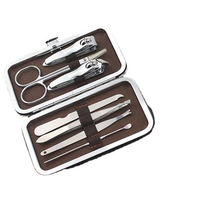 China Finger Nail Clipper Tool Kit 7 Piece Manicure Set for sale