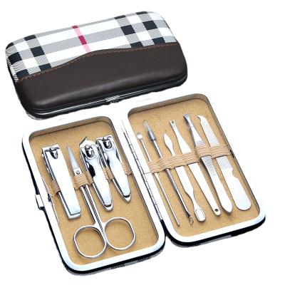 China Finger set of 10 pieces of nail clippers and nail art gifts for sale