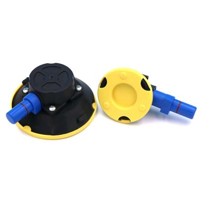 China 3 Inch Carry Glass Marble 1/4 Hand Pump Suction Cup Quality Silicone Sucker Vacuum Balls Sucker Plastic for sale