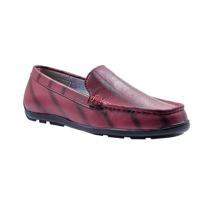 China Factory Price Wholesale Classic Casual Flats Massage Genuine Leather Shoes For Men for sale