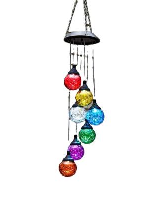 China Outdoor Garden Solar Garden Lighting Solar Globe LED Glass Solar Light Waterproof IP44 Battery Outdoor Hanging Decorative Light for sale