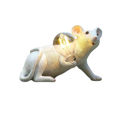 China LANDSCAPE Garden Decor Polyresin Crafts Animal Solar Garden Light for sale