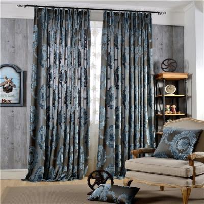 China blackout blackout curtains | The living room drapes shiny luxury | Velvet curtains | Jacquard curtains for sale