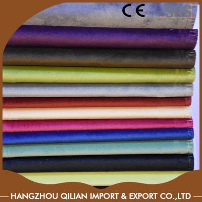 China Heavy Duty 100 Polyester Holland Polyester Velvet Fabric Anti-Static for sale