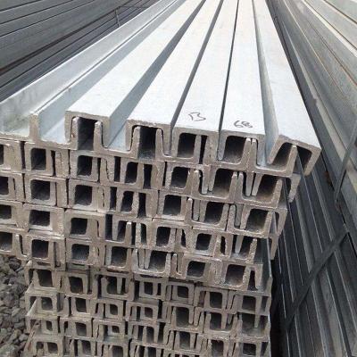 China Large Stock 201/2205/2507 Construction Stainless Steel Channel Strut Channel Steel Size for sale