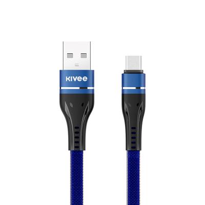 China 5V3.1A High Quality Charging Cable KIVEE 1M USB Data Cable For iPhone 12 Charger Cable For iPhone Charger for sale