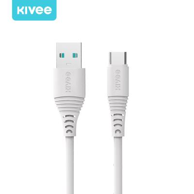 China 5V2.4 A micro sync charger data cable KIVEE 5V 2.4A adapter USB fast charging mobile data cable for sale