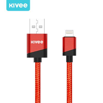 China KIVEE CH022 Camera Usb Charging Wholesale Nylon Braided Data Cable For OEM For iPhone On Sale Android Hot Selling High Quality for sale