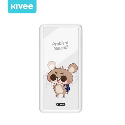 China High Capacity Power Bank KIVEE PI55Custom Logo Capacity 5000mAh 10000mAh For Gifts Christmas Mini Power Bank Power Bank for sale